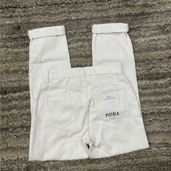 Pistola Presley High Rise Relaxed Roller Jeans Sz 25 NWT | Pistola Relaxed Jean* - Picture 14 of 15